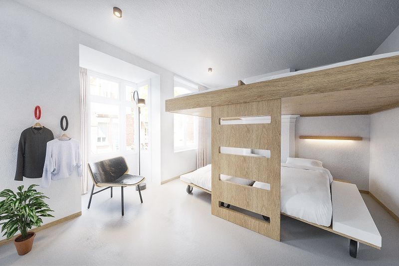 render kamer_rev3 The Green Elephant - Rooms
