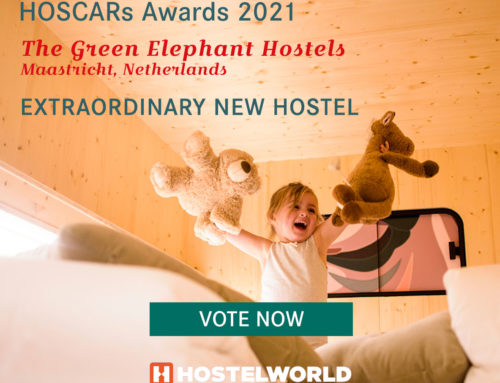 Nominatie als 1 van de 5 Best New Hostels ter wereld
